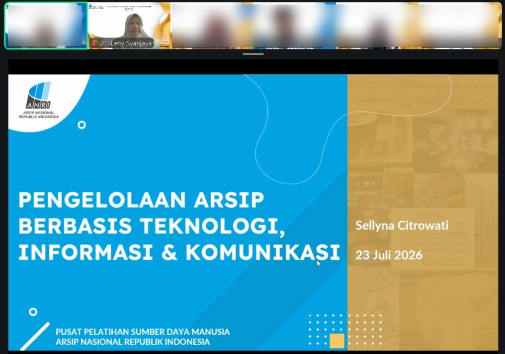 Pengelolaan Arsip Berbasis Teknologi Informasi Komunikasi Hari Keempat Leny Syanjaya