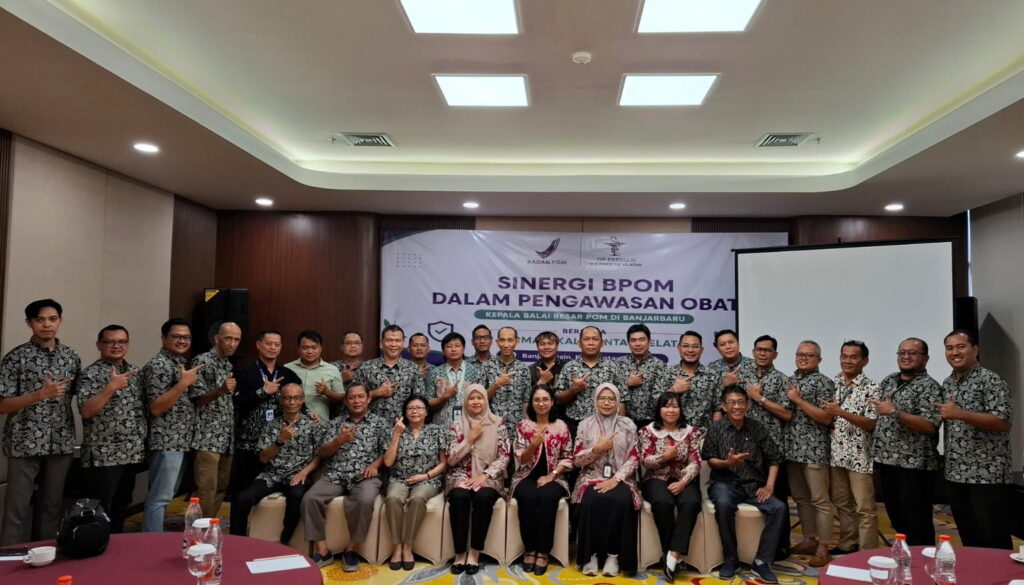 Pertemuan GP Farmasi KALSEL Sinergi BPOM Dalam Pengawasan Obat